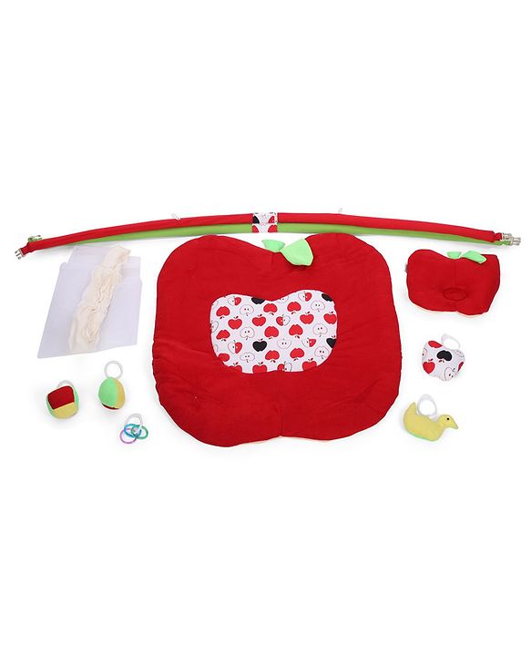 Babyhug Twist N Fold Move N Play Activity Gym Pony With Mosquito Net