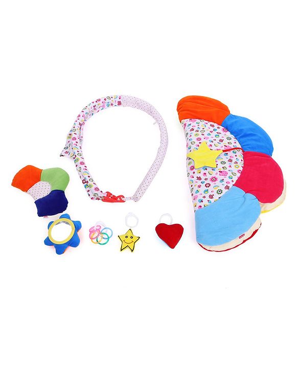 Babyhug Premium Play Gym With Flower - Multicolor