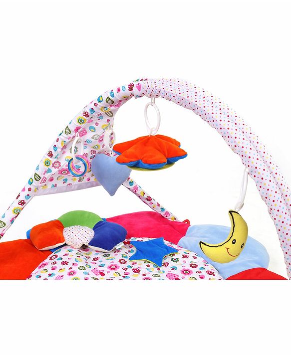 Babyhug Premium Play Gym With Flower - Multicolor