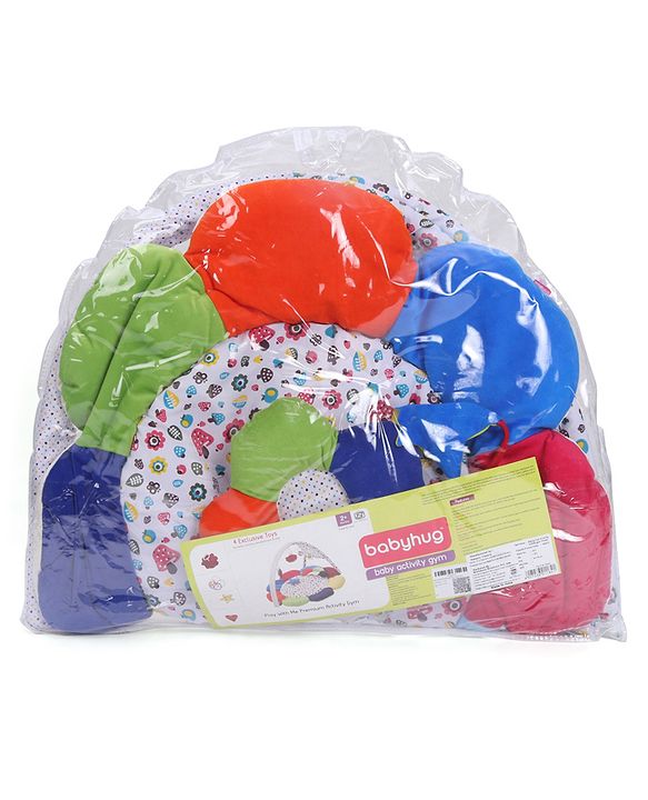 Babyhug Premium Play Gym With Flower - Multicolor