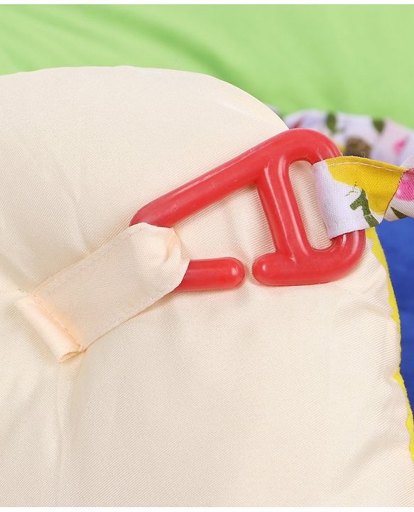 Babyhug Premium Play Gym With Fish Toy & Pillow   -Multicolor