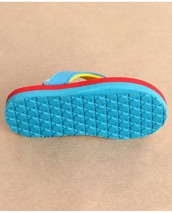 Cute Walk By Babyhug Flip Flop Tiger Print - Red