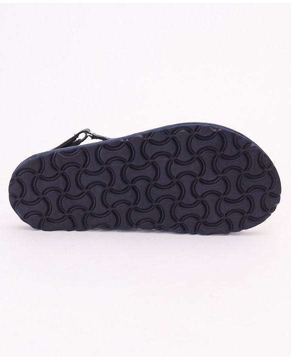 Pine Kids Party Wear Sandals - Navy Blue