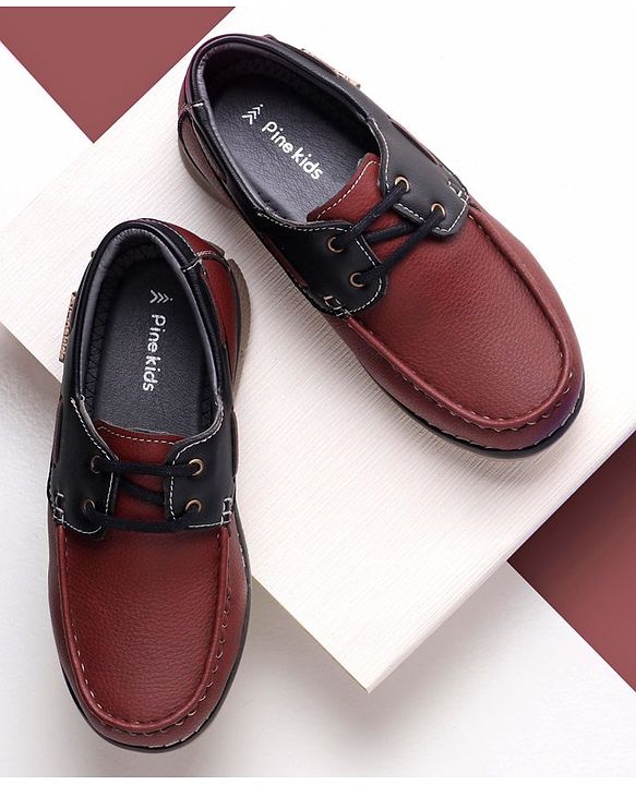 Pine Kids Casual Shoes - Cherry
