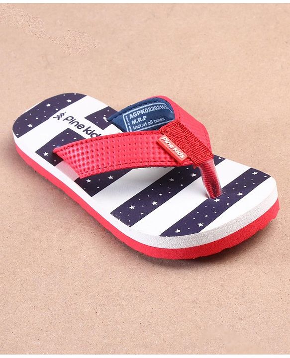Pine Kids Casual Flip Flops - Multicolor