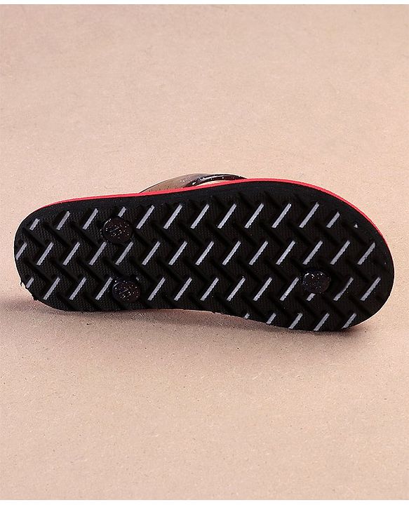 Pine Kids Flip Flops Star Print - Red
