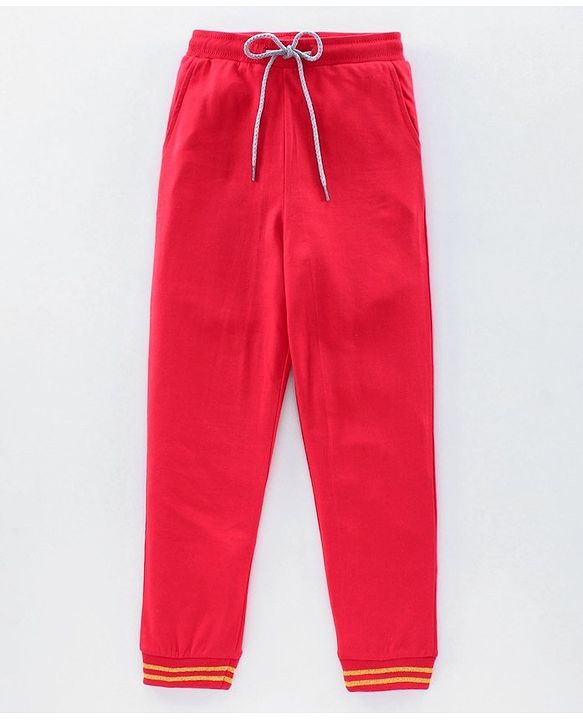 Pine Kids Full Length Lounge Pant - Red