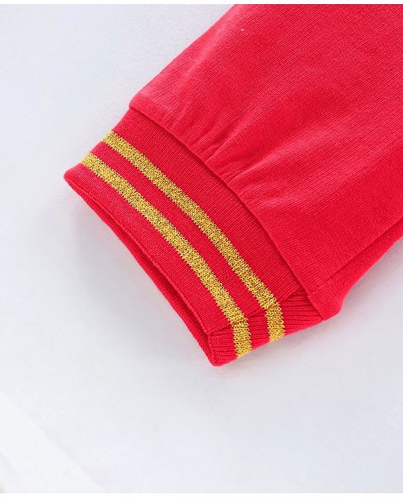 Pine Kids Full Length Lounge Pant - Red