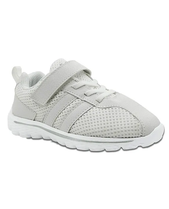 Buy KazarMax Velcro Closure School Shoes White for Both (7