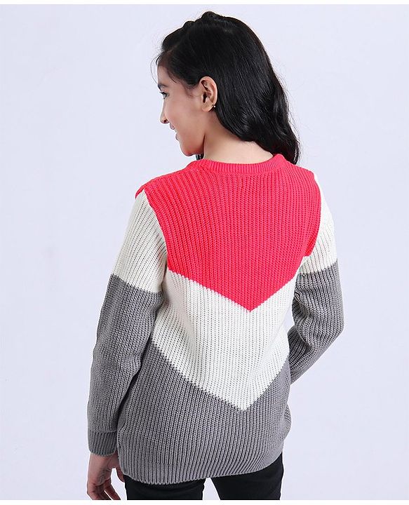 Pine Kids Full Sleeves Sweater - Red
