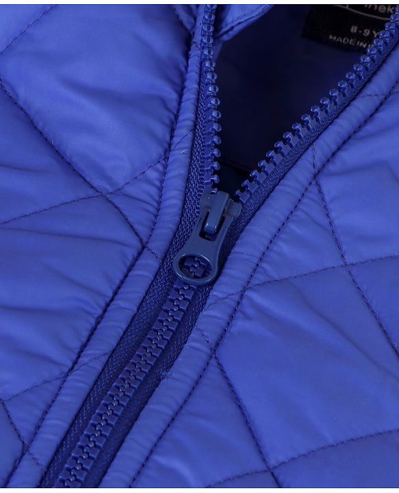Pine Kids Medium Winter Full Sleeves Hooded Padded Jacket Numeric 20 Patch - Blue Green