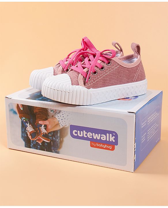Cute Walk by Babyhug Casual Shoes - Pink