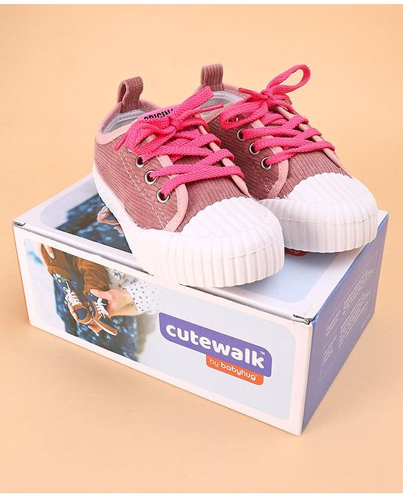 Cute Walk by Babyhug Casual Shoes - Pink