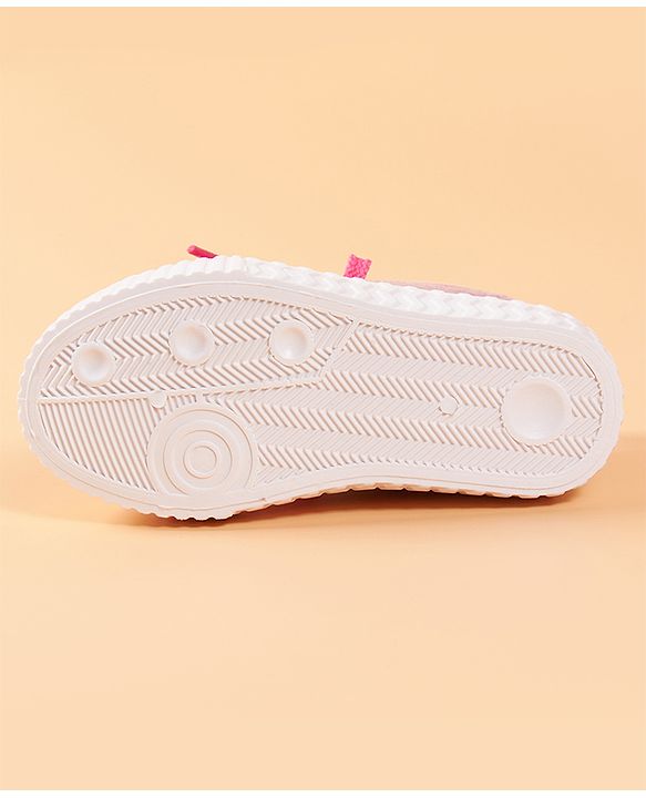 Cute Walk by Babyhug Lace Up Casual Shoes - Pink