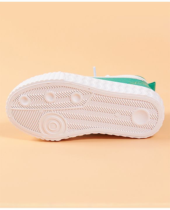 Cute Walk by Babyhug Casual Lace-up Shoes - Green