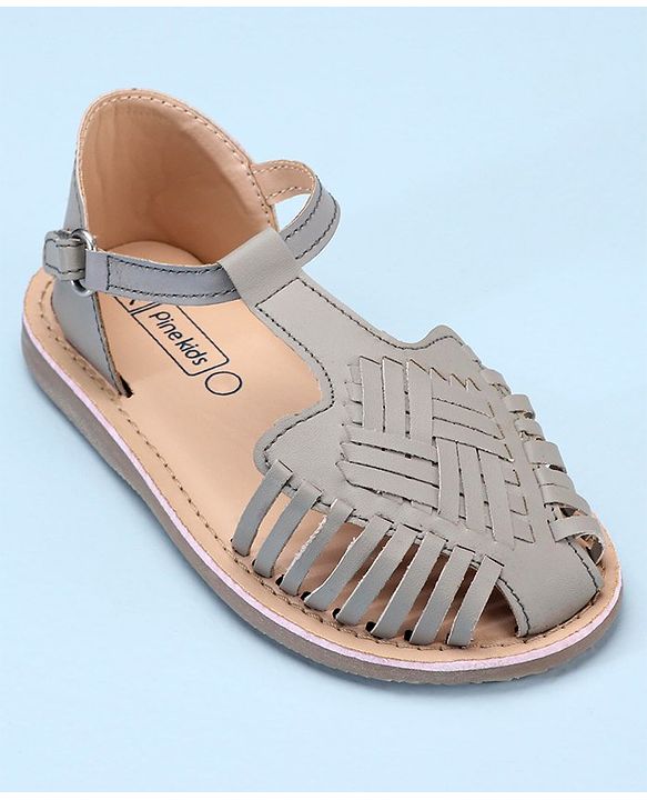 Pine Kids Sandals With Velcro Closure - Blue