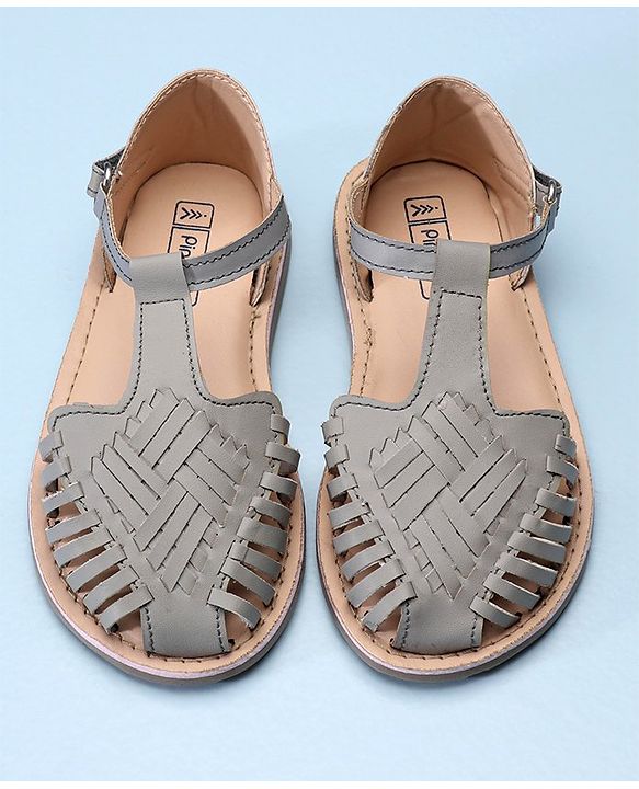 Pine Kids Sandals With Velcro Closure - Blue