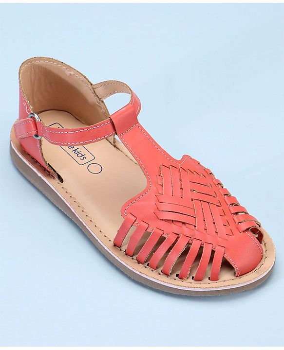Pine Kids Sandals With Velcro Closure - Blue