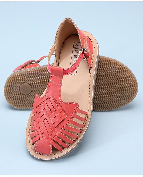 Pine Kids Sandals With Velcro Closure - Blue