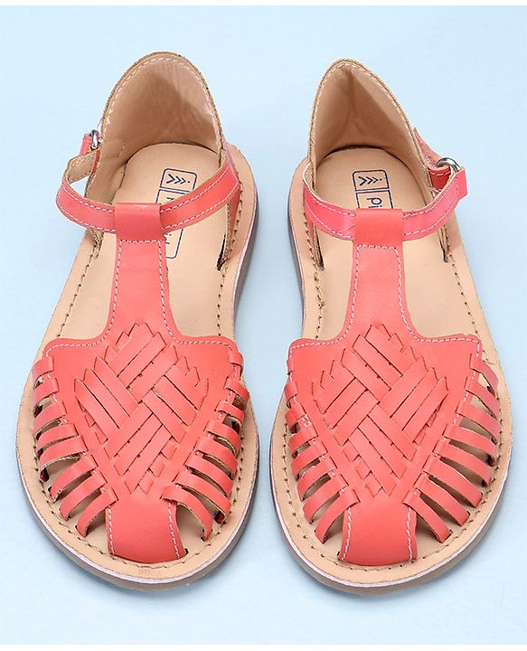 Pine Kids Sandals With Velcro Closure - Blue