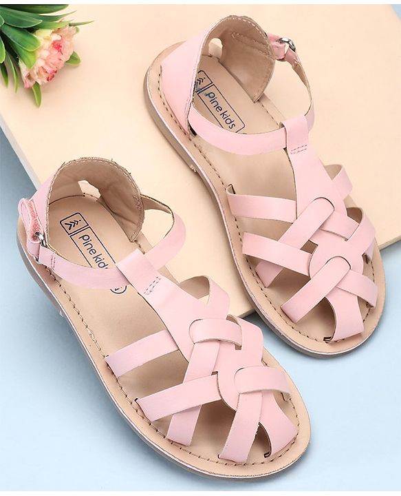 Pine Kids Mule Sandals - Pink