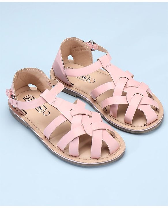 Pine Kids Mule Sandals - Pink