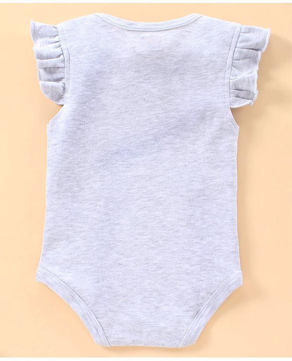 Babyhug Short Sleeves 100% Cotton Onesie Star Print Pack of 3 - Blue Pink