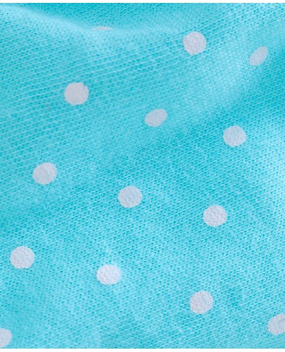 Babyhug 100% Cotton Antibacterial Finish Panties Polka Dot Print Pack of 5 - Navy Pink Yellow Blue