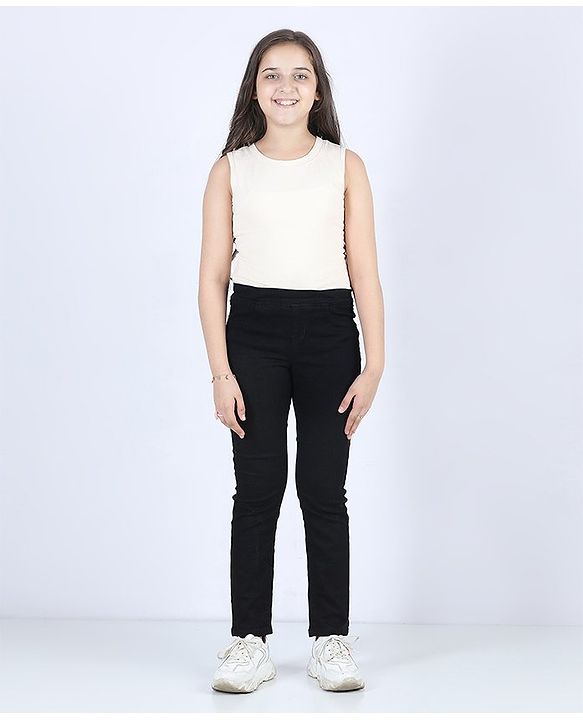 Pine Kids Full Length Jeggings - Black
