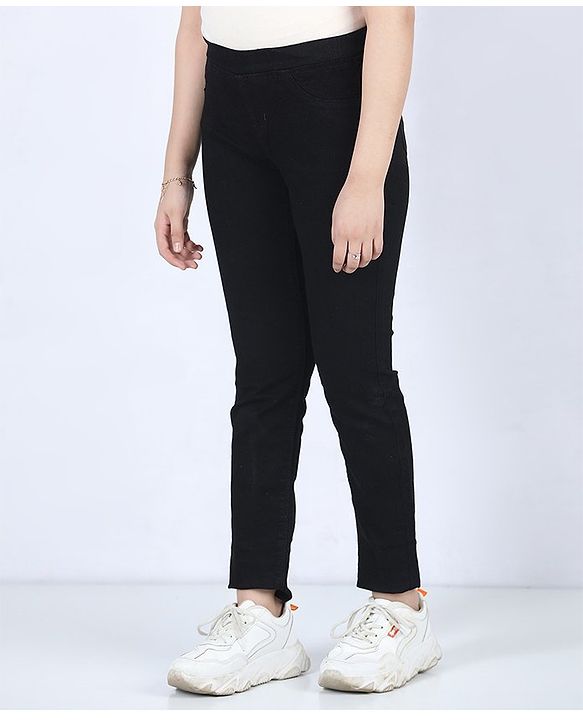 Pine Kids Full Length Jeggings - Black