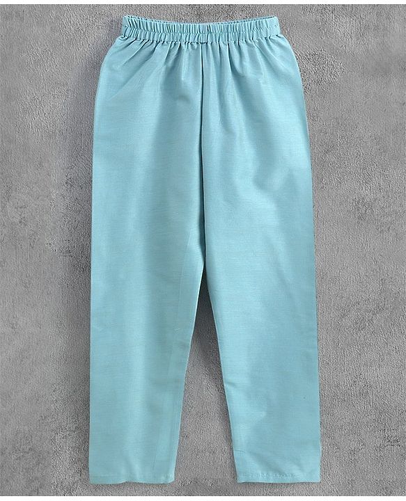 Pine Kids Full Sleeves Kurta Pajama & Waistcoat - Blue Yellow
