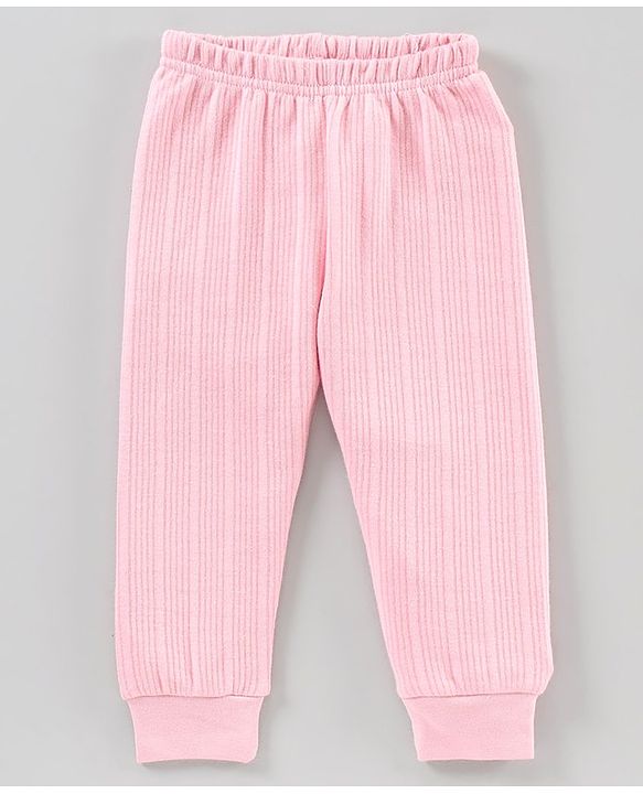 Babyhug Full Length Thermal Lounge Pant - Pink