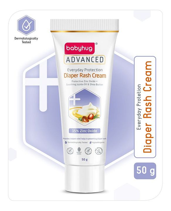 Babyhug Advanced Everyday Protection Diaper Rash Cream - 50 g
