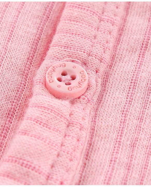 Babyhug Full Sleeves Thermal Vests - Pink