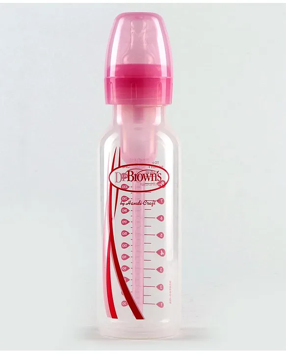 Dr brown's natural 2024 flow pink bottles