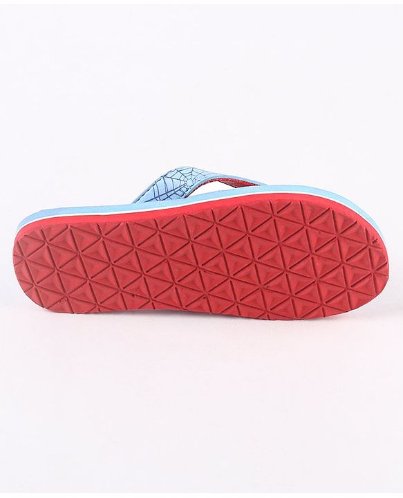 Pine Kids Flip Flops Spider Man Print - Blue