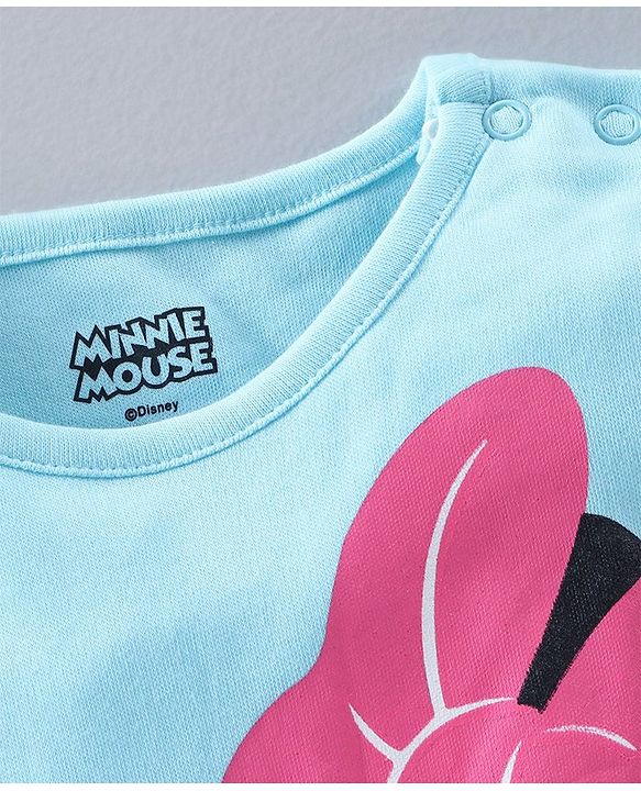 Babyhug 100% Cotton Printed Onesie - Blue