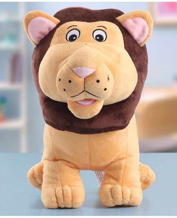 Babyhug Lion Soft Toy - Height 31 cm