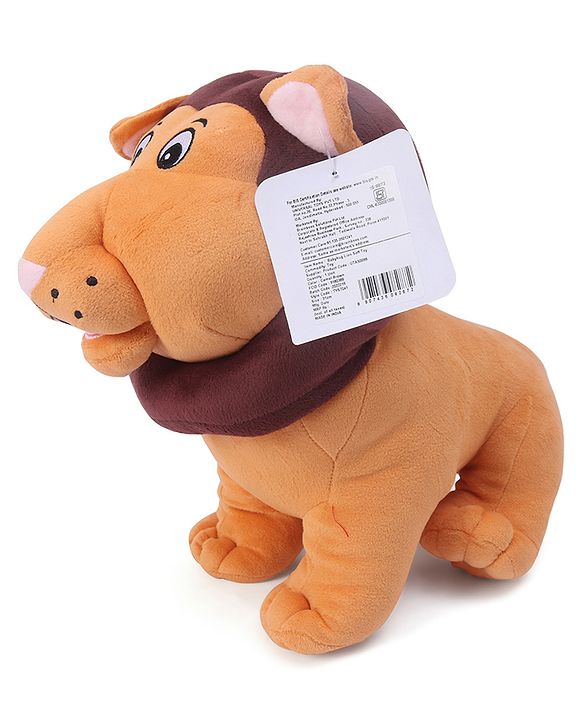 Babyhug Lion Soft Toy - Height 31 cm