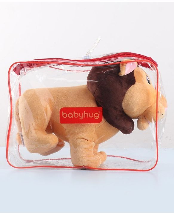 Babyhug Lion Soft Toy - Height 31 cm