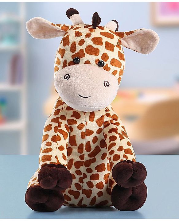 Babyhug Giraffe Soft Toy - Height 36 cm