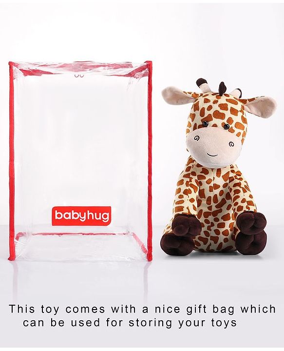 Babyhug Giraffe Soft Toy - Height 36 cm