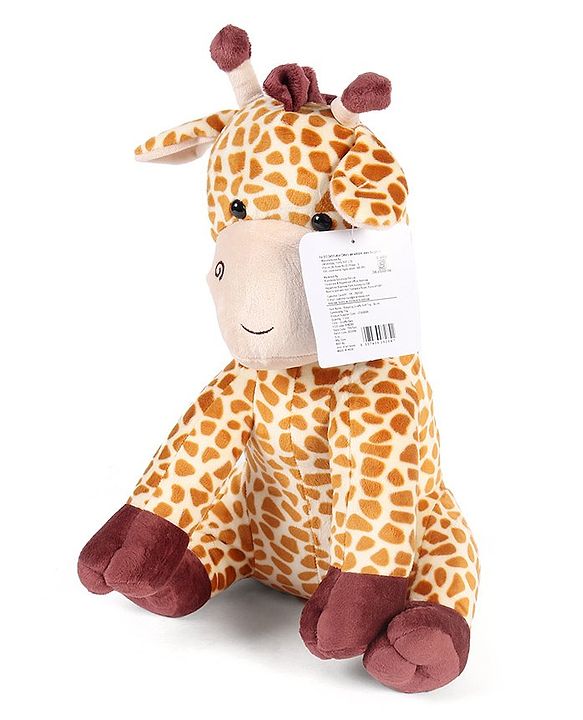 Babyhug Giraffe Soft Toy - Height 36 cm