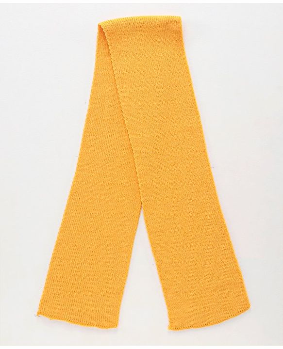 Babyhug Cable Knit Cap with Muffler and MIttens - Yellow