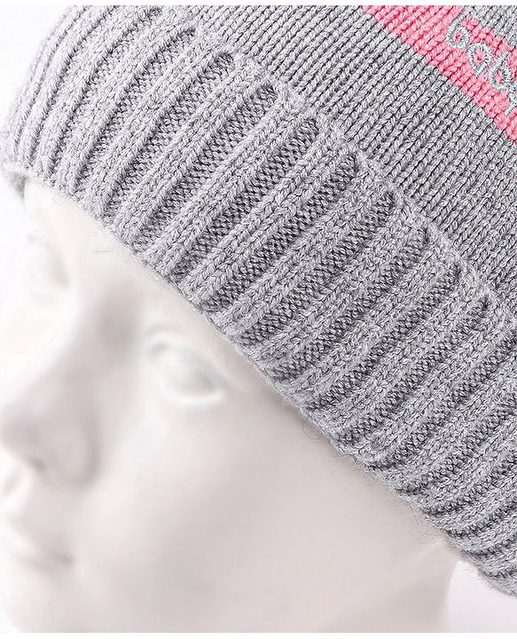 Babyhug Woollen Cap & Muffler Set - Diameter 10 cm
