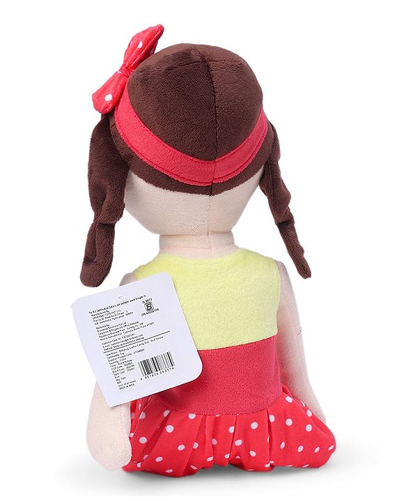 Babyhug Sophie Candy Doll Red Yellow - Height 50 cm