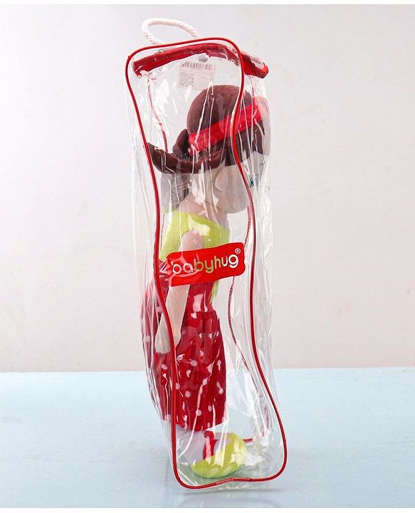 Babyhug Sophie Candy Doll Red Yellow - Height 50 cm