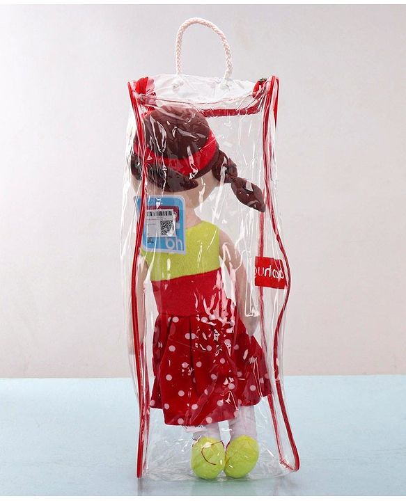 Babyhug Sophie Candy Doll Red Yellow - Height 50 cm