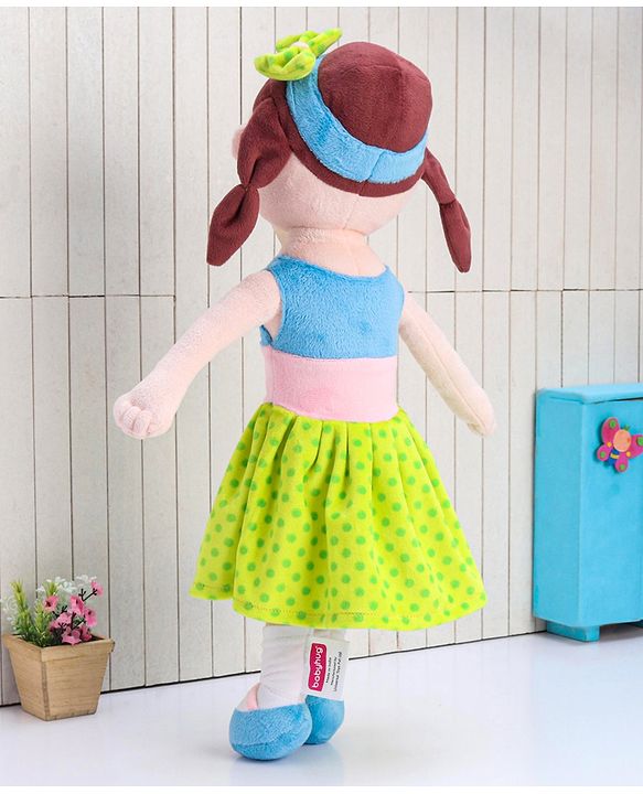 Babyhug Sophie Candy Doll Blue Green - Height 50 cm