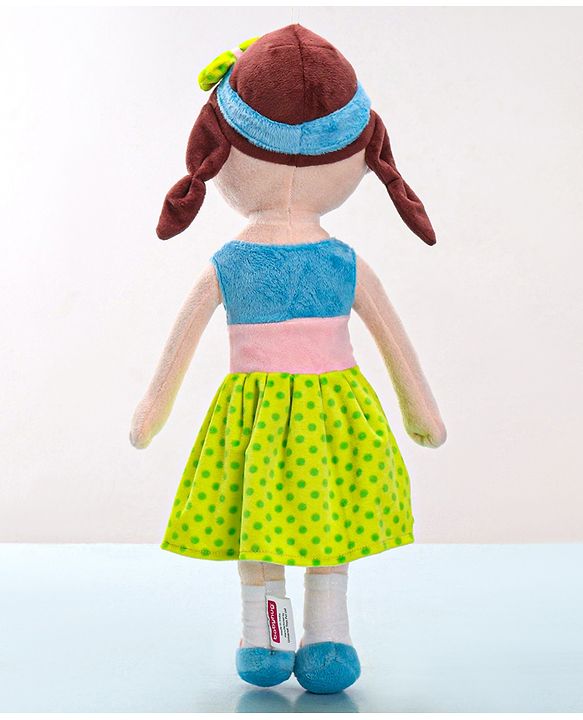 Babyhug Sophie Candy Doll Blue Green - Height 50 cm